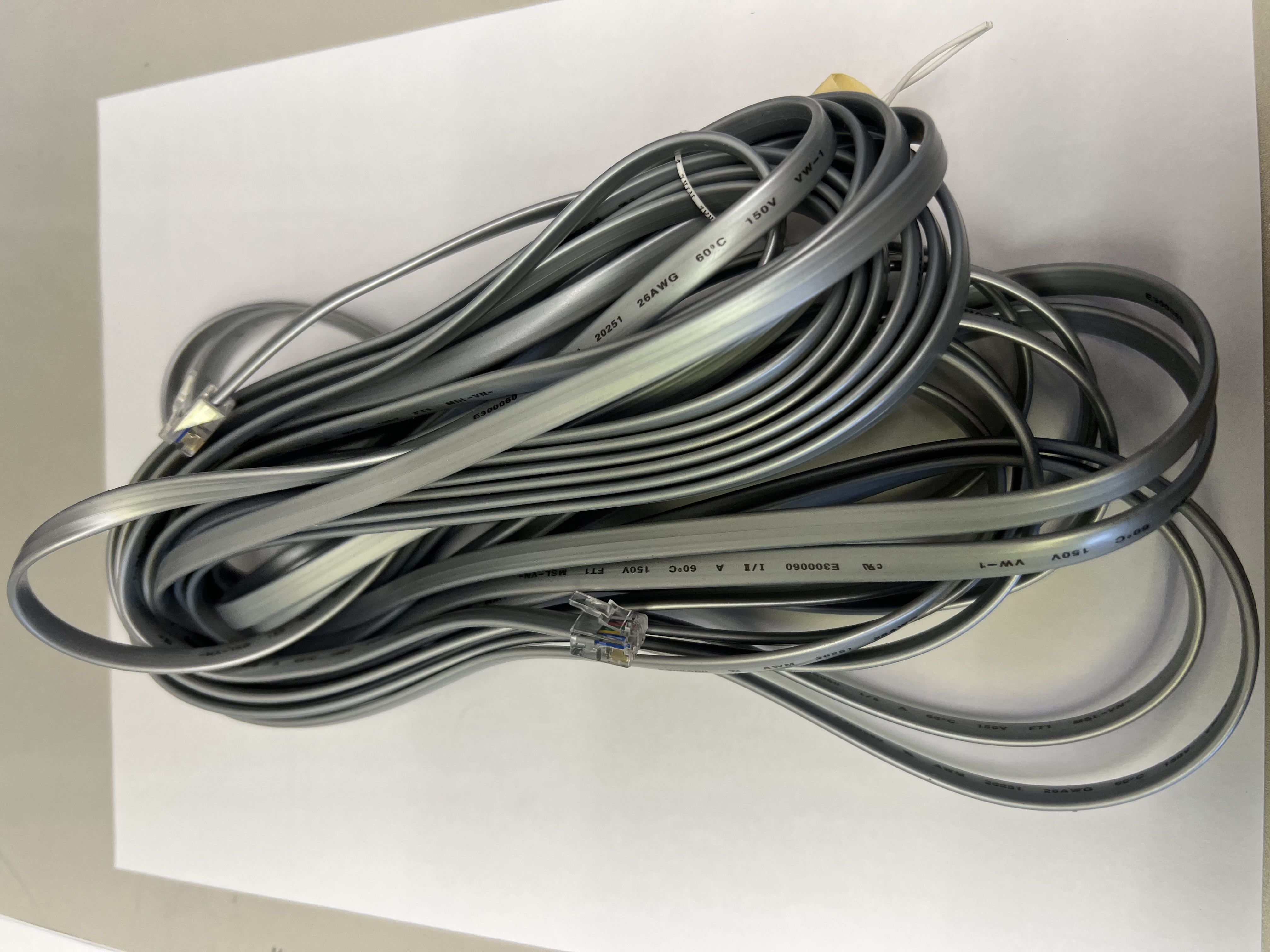 RJ 12’ cable 25